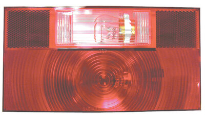 25911/25912 RV STOP, TURN, & TAIL LIGHT W/REFLEX (ANDERSON MARINE)